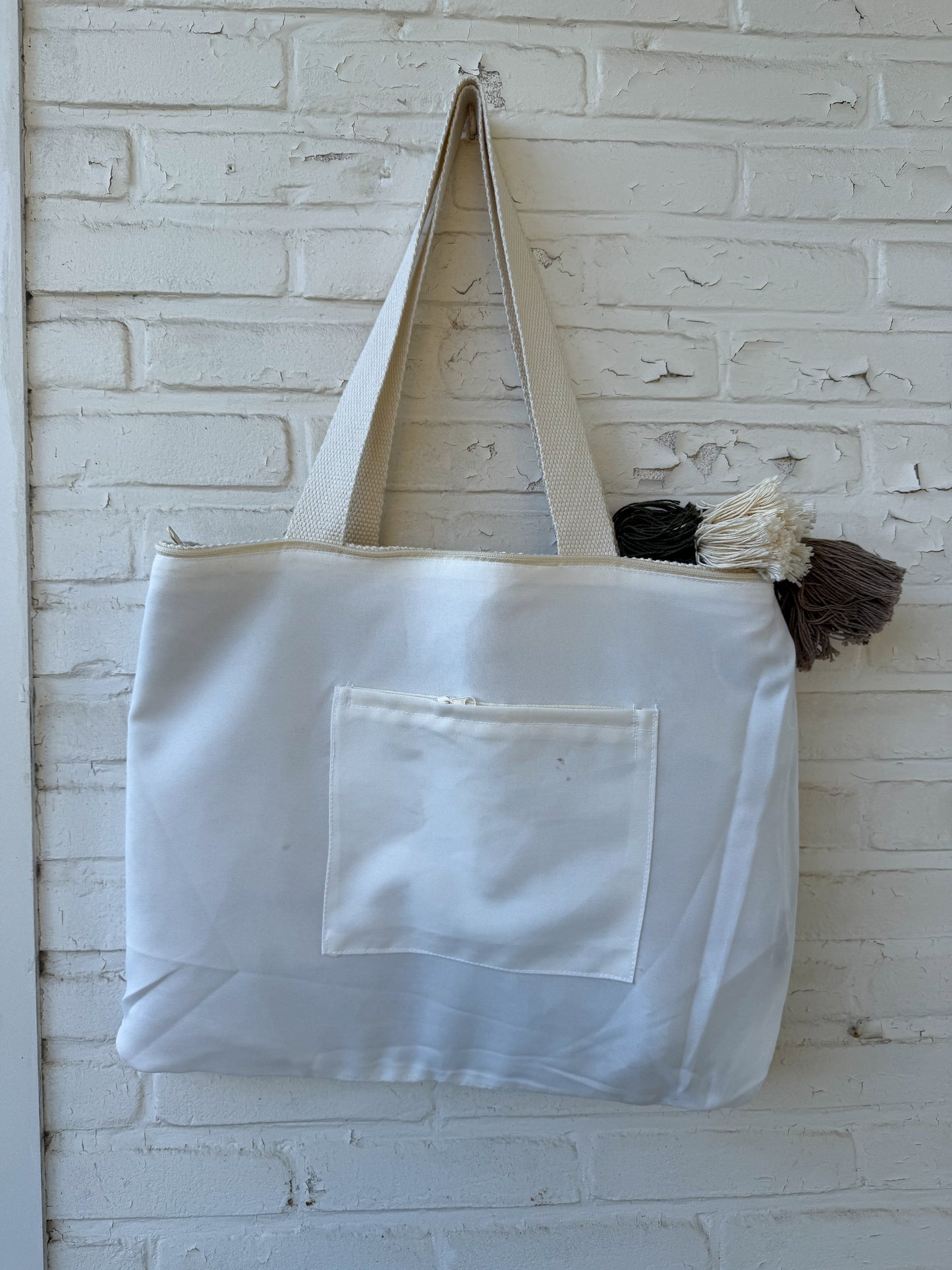 Mexican bag el Verde con crema