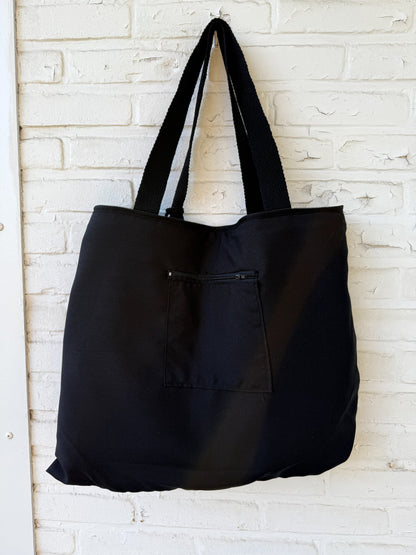 Mexican Bag Blanco & Negro horizontal